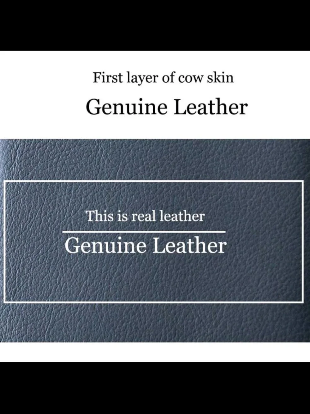 Men's Solid Color Genuine Leather Trifold RFID Blocking Zipper Coin Purse,